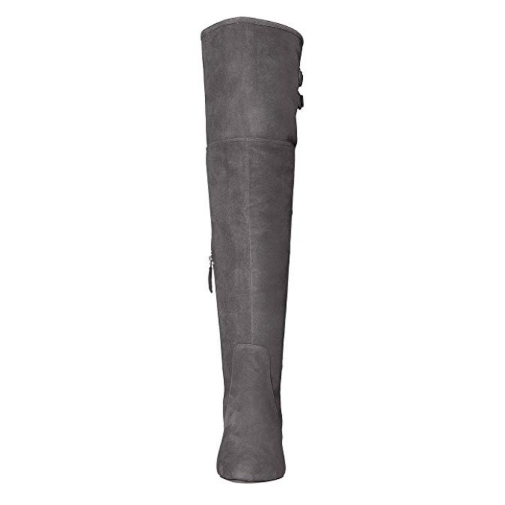 Nine West Gray Suede OTK Boots - Picture 4 of 6